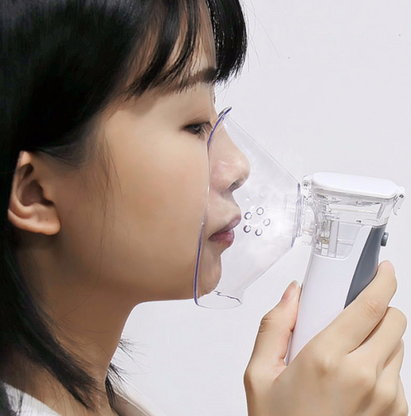 Компактный бесшумный ультразвуковой USB MESH Nebulizer ингалятор с насадками для детей и взрослых